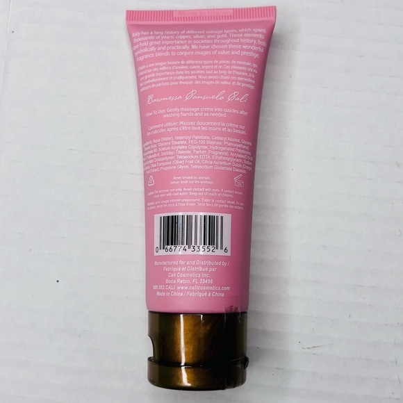 VALUTA CURRENCY Grapefruit Cassis Gold Oro Cuticle Cream - Picture 3 of 3